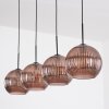 Koyoto Lámparas suspendidas, Luminarias esféricas, Lámparas colgantes Color cobre, 4 luces