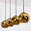 Ripoll Lámparas suspendidas, Luminarias esféricas, Lámparas colgantes dorado, 4 luces
