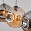 Ripoll Lámparas suspendidas, Luminarias esféricas, Lámparas colgantes Colores ámbar, Ahumado, 4 luces