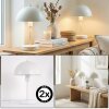 Veltri Lámparas de mesa Blanca, 1 luz