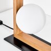 Zanin Luminarias esféricas, Lámparas de mesa Crudo, Negro, 2 luces