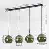 Koyoto Lámparas suspendidas, Luminarias esféricas, Lámparas colgantes Verde, 4 luces