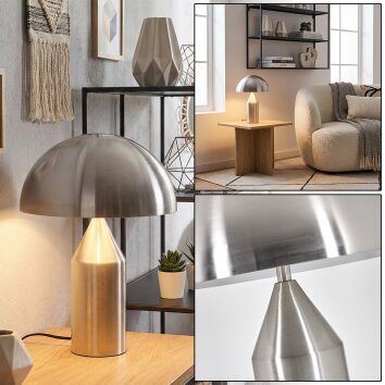 Rilon Lámparas de mesa Níquel-mate, 2 luces