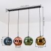 Ripoll Lámparas suspendidas, Luminarias esféricas, Lámparas colgantes Azul, dorado, Verde, Color cobre, 4 luces
