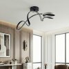 Halon Plafones LED Negro, 1 luz