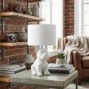 Harol Lámparas de mesa Cromo, Blanca, 1 luz
