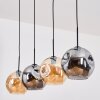Ripoll Lámparas suspendidas, Luminarias esféricas, Lámparas colgantes Colores ámbar, Ahumado, 4 luces