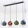 Ripoll Lámparas suspendidas, Luminarias esféricas, Lámparas colgantes Azul, Verde, Color cobre, 4 luces