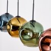 Ripoll Lámparas suspendidas, Luminarias esféricas, Lámparas colgantes Azul, dorado, Verde, Color cobre, 4 luces