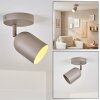 Horen Plafones, Spot techo Color arena, 1 luz