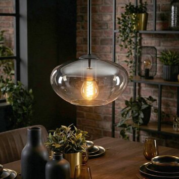 Mertola Lámparas suspendidas, Lámparas colgantes Transparente, Ahumado, 1 luz