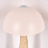 Forgek Lámparas de mesa Color champán, Apariencia de piedra, 1 luz