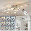 Goren Plafones LED Cromo, Plata, 1 luz