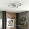 Baiyin Plafones LED Cromo, Plata, 1 luz