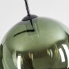 Koyoto Lámparas suspendidas, Luminarias esféricas, Lámparas colgantes Verde, 3 luces