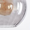 Koyoto Lámparas suspendidas, Luminarias esféricas, Lámparas colgantes Ahumado, 3 luces