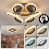 Jaren Plafones LED Antracita, 1 luz
