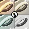 Jaren Plafones LED Antracita, 1 luz