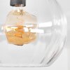Koyoto Plafones, Luminarias esféricas 20 cm Transparente, 1 luz