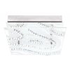 Eglo VERDESCA Lámpara de techo o pared LED Cromo, Aspecto de cristal, 4 luces