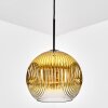 Ripoll Lámparas suspendidas, Luminarias esféricas, Lámparas colgantes dorado, Transparente, 1 luz