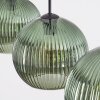 Koyoto Lámparas suspendidas, Luminarias esféricas, Lámparas colgantes Verde, 3 luces