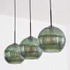 Koyoto Lámparas suspendidas, Luminarias esféricas, Lámparas colgantes Verde, 3 luces