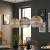 Koyoto Lámparas suspendidas, Luminarias esféricas, Lámparas colgantes Colores ámbar, Transparente, Ahumado, 3 luces