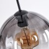 Koyoto Lámparas suspendidas, Luminarias esféricas, Lámparas colgantes Colores ámbar, Transparente, Ahumado, 3 luces