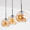 Koyoto Lámparas suspendidas, Luminarias esféricas, Lámparas colgantes Colores ámbar, 3 luces