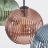 Koyoto Lámparas suspendidas, Luminarias esféricas, Lámparas colgantes Azul, Verde, Rojo, 3 luces