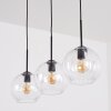 Koyoto Lámparas suspendidas, Lámparas colgantes Transparente, 3 luces