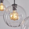 Koyoto Lámparas suspendidas, Luminarias esféricas, Lámparas colgantes Transparente, 3 luces