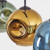 Ripoll Lámparas suspendidas, Luminarias esféricas, Lámparas colgantes Azul, dorado, Verde, 3 luces