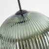 Koyoto Lámparas suspendidas, Luminarias esféricas, Lámparas colgantes 30 cm Verde, 3 luces
