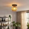Ripoll Plafones, Luminarias esféricas Colores ámbar, 1 luz
