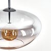 Mertola Lámparas suspendidas, Lámparas colgantes Transparente, Ahumado, 1 luz