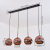 Ripoll Lámparas suspendidas, Luminarias esféricas, Lámparas colgantes Color cobre, 4 luces