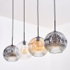 Ripoll Lámparas suspendidas, Luminarias esféricas, Lámparas colgantes Colores ámbar, Transparente, Ahumado, 4 luces