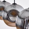 Ripoll Lámparas suspendidas, Luminarias esféricas, Lámparas colgantes Ahumado, 4 luces