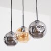 Koyoto Lámparas suspendidas, Luminarias esféricas, Lámparas colgantes Colores ámbar, Ahumado, 3 luces