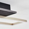 Kelar Plafones LED Antracita, Negro, 1 luz, Mando a distancia