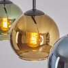 Koyoto Lámparas suspendidas, Luminarias esféricas, Lámparas colgantes Azul, dorado, Verde, 3 luces