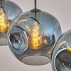 Ripoll Lámparas suspendidas, Luminarias esféricas, Lámparas colgantes Azul, 3 luces