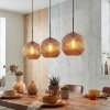 Ripoll Lámparas suspendidas, Luminarias esféricas, Lámparas colgantes Color cobre, 3 luces