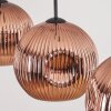 Ripoll Lámparas suspendidas, Luminarias esféricas, Lámparas colgantes Color cobre, 3 luces