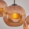 Ripoll Lámparas suspendidas, Luminarias esféricas, Lámparas colgantes Color cobre, 3 luces
