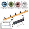 Gastor Lámparas suspendidas, Luminarias esféricas, Lámparas colgantes Crudo, Negro, 5 luces