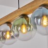 Gastor Lámparas suspendidas, Luminarias esféricas, Lámparas colgantes Crudo, Negro, 5 luces