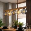 Gastor Lámparas suspendidas, Luminarias esféricas, Lámparas colgantes Crudo, Negro, 5 luces